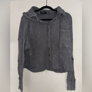 Forever 21 Light Gray Knit Sweater